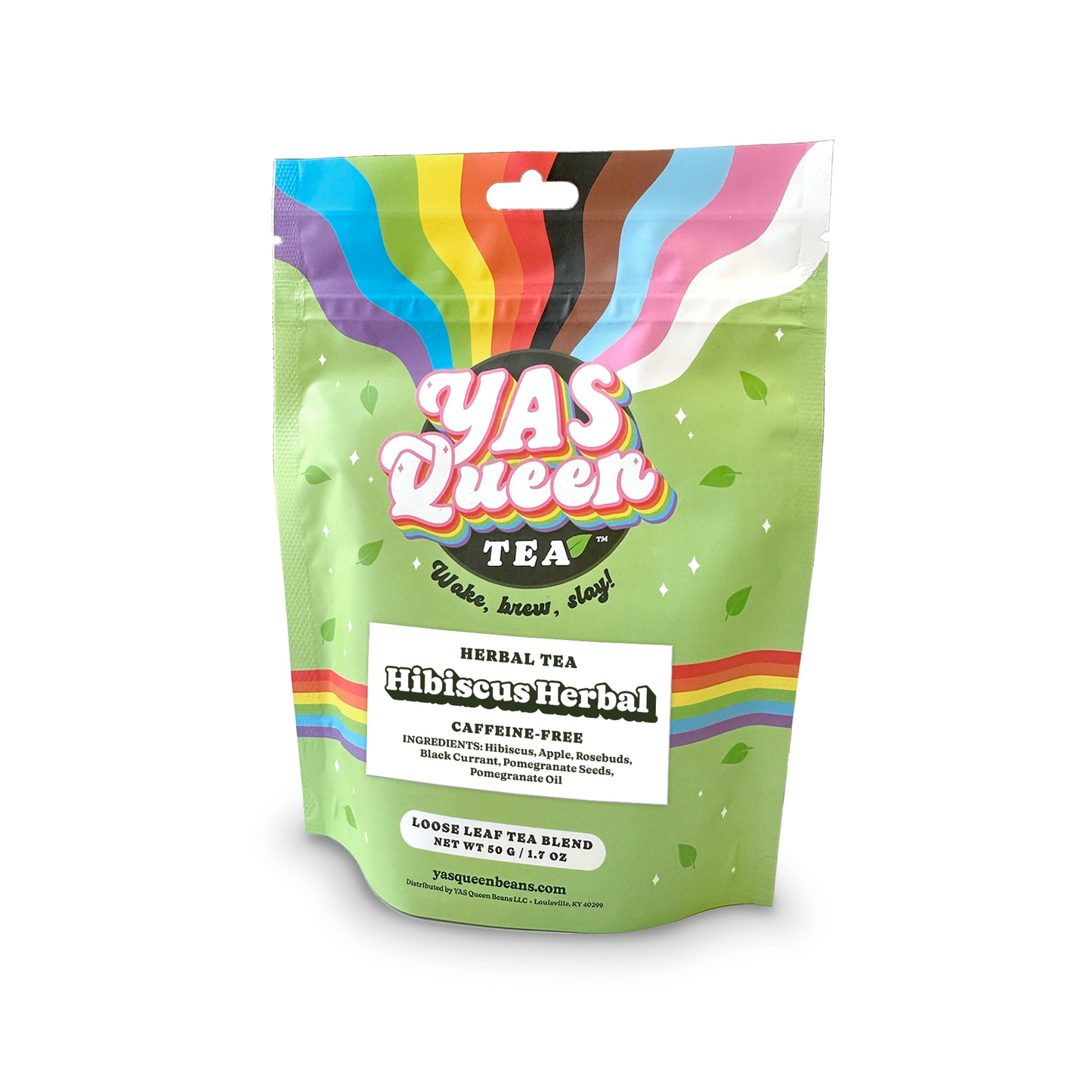 Hibiscus Herbal Loose Leaf Tea, 50g