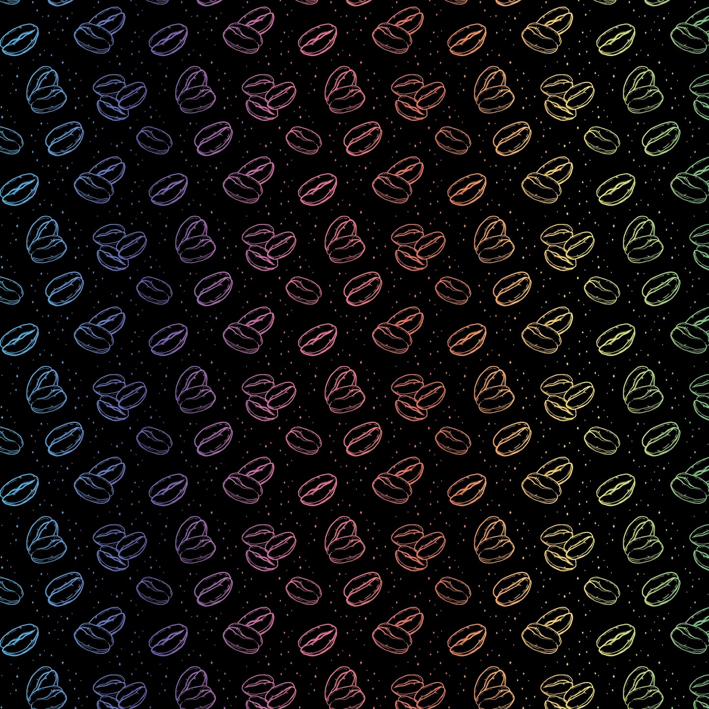 Rainbow Coffee Leggings