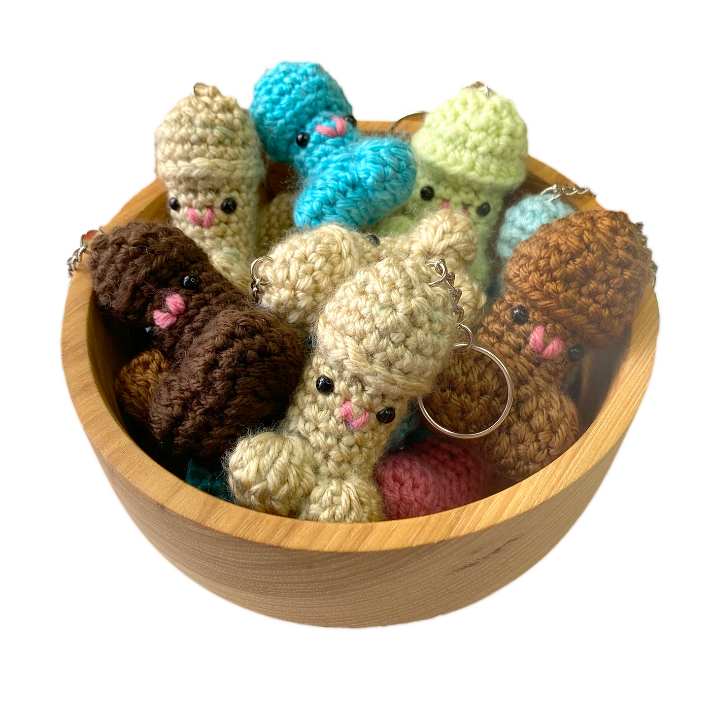 Mushroom Keychain